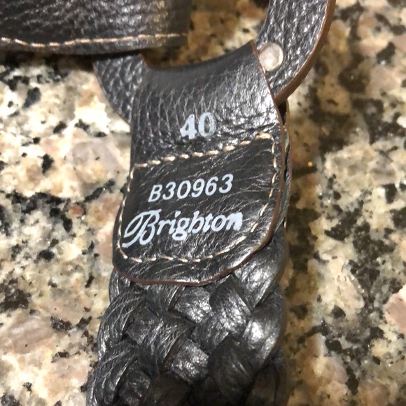 Hold —-Brighton Pure Leather Belt - Picture 9 of 13